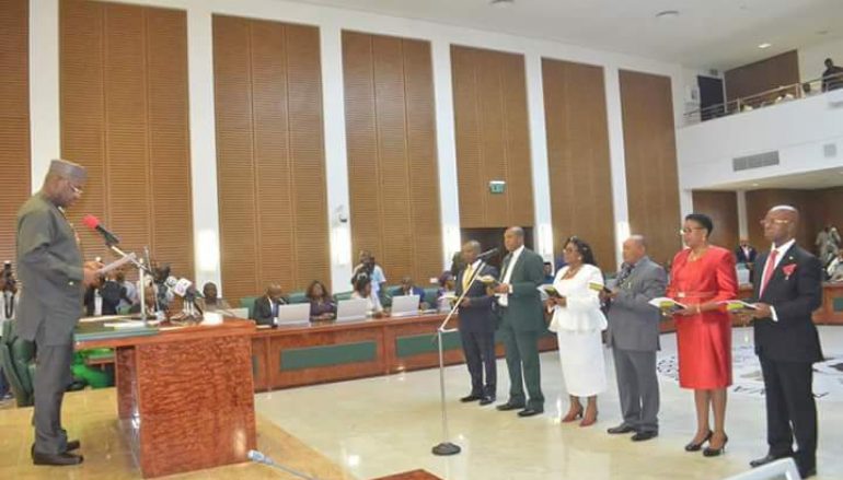 Gov Udom Charges New Permanent Secretaries On Digilence And Patroistism