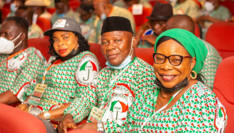 PDP S-SOUTH ZONAL CONVENTION: AKWA IBOM PDP MEMBERS CLINCH STRATEGIC POSITIONS