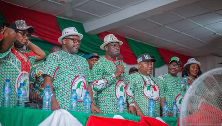 LET’S UNITE TO SUCCEED TOGETHER – A’Ibom PDP Chairman to Ikono/Ini Fed. Constituency … As Fed. Constituency Recommits to PDP