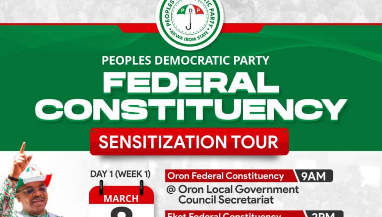 PDP-AKS FEDERAL CONSTITUENCY TOUR
