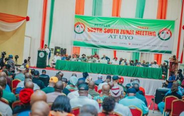 RESCUING NIGERIA IS NON-NEGOTIABLE – S’South PDP Govs, Stakeholders Declare