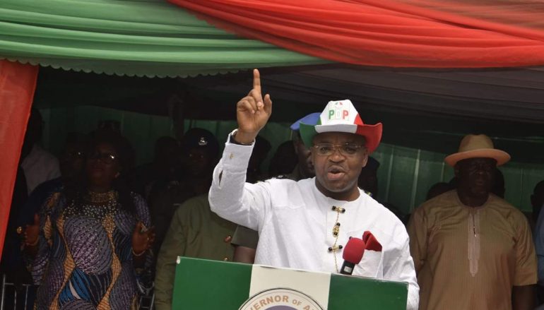 Gov Emmanuel Dedicates Victory To God, Akwa Ibom People